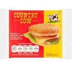 COUNTRY COW 10 SLICES SKIMMED MILK AND VEG OIL CHEESE 200G - بقرة البلد جبنة شرائح