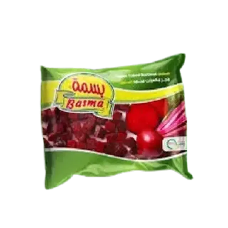 Basma Frozen Cubed Beetroot Boiled 400gبسمة شمندر مكعبات و مسلوق