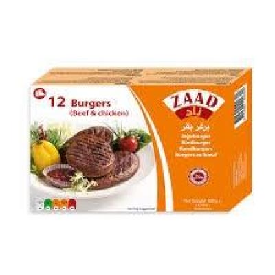 ZAAD 12 BEEF CHICKEN BURGERS 660G - زاد شطائر برغر بقر ودجاج ١٢