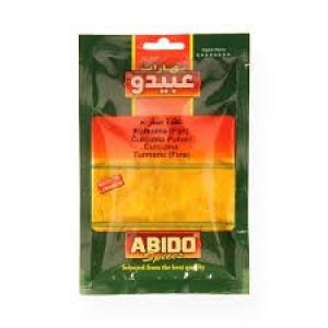 ABIDO TURMERIC 50G - بهارات عبيدو عقدة صفراء (كركم)