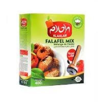 ALAHLAM FALAFEL POWDER MIX 400G - الأحلام بودرة فلافل جاهزة سهلة التحضير