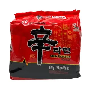 Nongshim Shin Ramyun Noodles 5pack