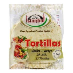 ISTANBUL TORTILLAS ×12 3cm.اسطنبول رقائق خبز