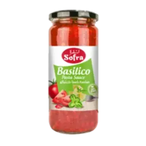 Sofra Pasta Sauce Basilico 465g سفرة مع صلصة البازيليكو