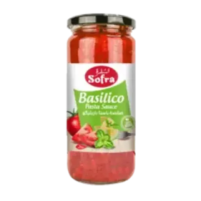 Sofra Pasta Sauce Basilico 465g سفرة مع صلصة البازيليكو
