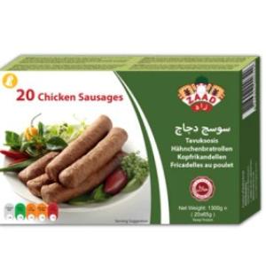 ZAAD CHICKEN 20 SAUSAGES 1200G. زاد دجاج 20 سجق 1200 جرام