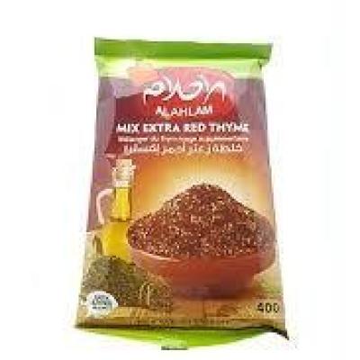 ALAHLAM MIX EXTRA RED THYME ZA'ATAR 400G - الأحلام خلطة زعتر أحمر إكسترا