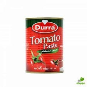 DURRA TOMATO PASTE DOUBLE CONCENTRATED 400G - الدرة معجون الطماطم مضاعف التركيز