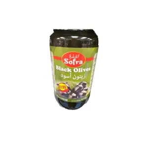 Sofra Black Olives 935g