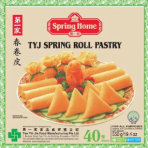 TYJ SPRING ROLLS SHEETS- 40 SHEET