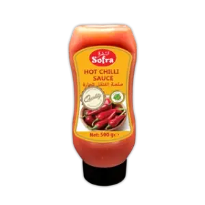 Sofra Hot Chilli Sauce سفرة صلصة الفلفل الحار 500