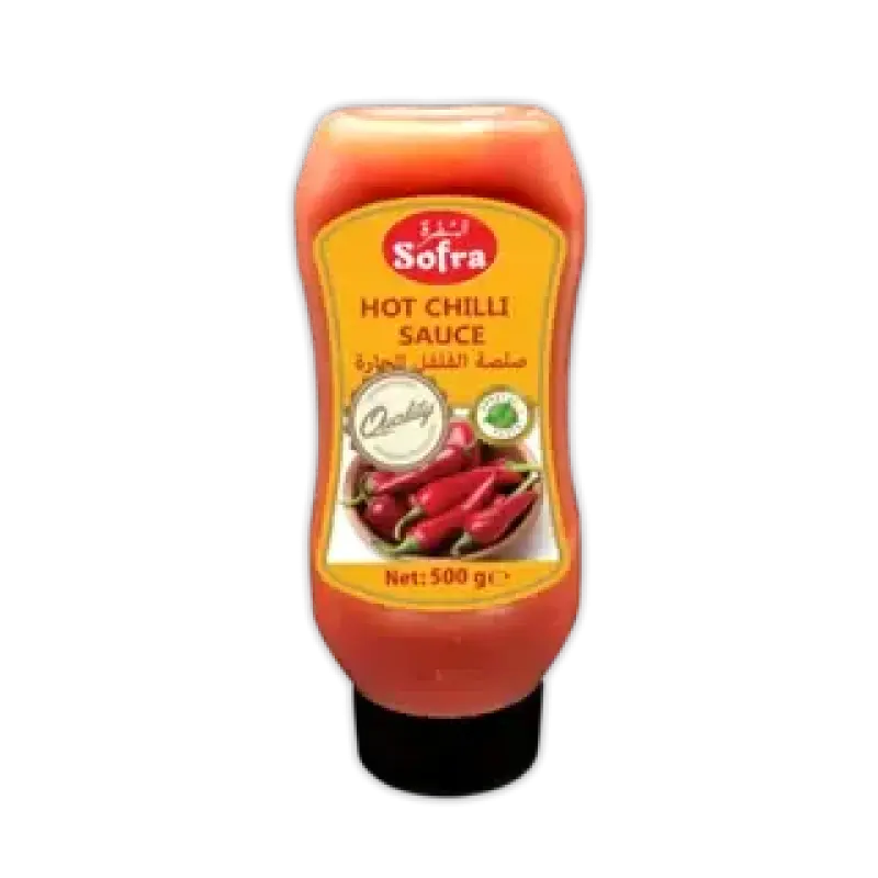 Sofra Hot Chilli Sauce سفرة صلصة الفلفل الحار 500