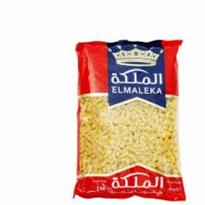 El-Maleka Small Rings Pasta 400g - الملكة مكرونة مرمرية