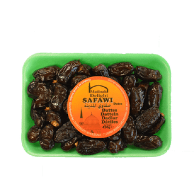MADINAH DELIGHT SAFAWI DATES 450G - تمر صفاوي المدينة