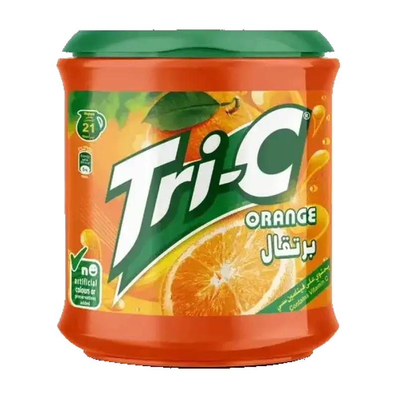 Tri-C Orange Instant Drink 2.5Kg تراي سي عصير بودر برتقال
