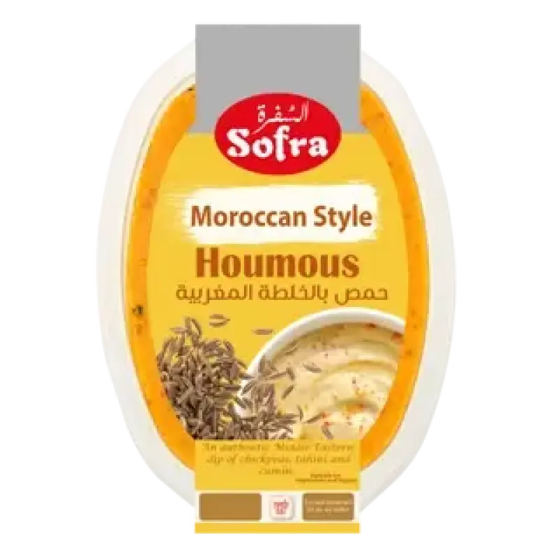 Sofra Moroccan Style Houmous 240g سفرة حمص بطريقة مغربية