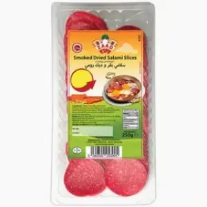 Zaad Smoked Dried Salami Pizza Slices Halal 100g