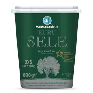 Kuru Sele Marmarabirlik (3XS) Black Olives 800g