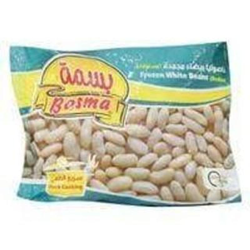 BASMA FROZEN WHITE BEANS BOILED 400G بسمة فاصولياء بيضاء مجمدة مسلوقة