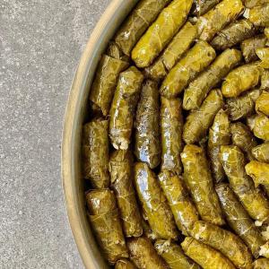 Dolmades Stuffed Grape Leaves 1kg (Frozen Uncooked Dolmas)