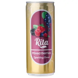 Rita Mixed Berries Sparkling Drink 240 ML