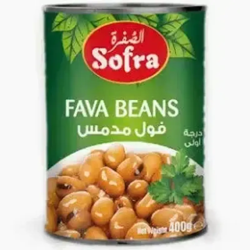 Sofra Fava Beans Plain (Foul Medammas) 400g