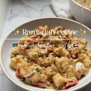 Sudanese Salatet Dakwa Recipe (Peanut Salad)