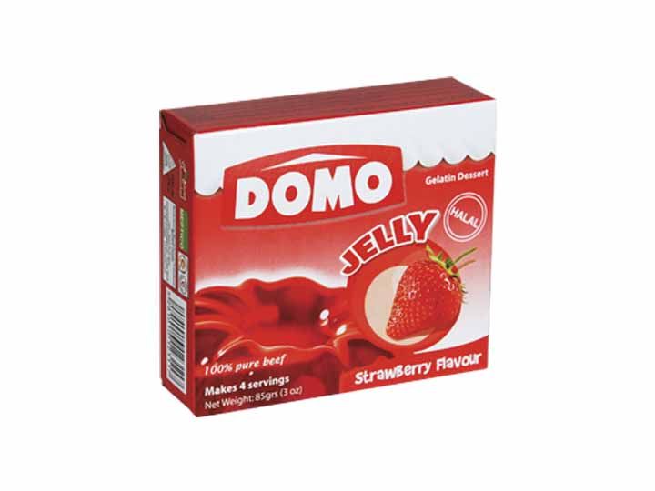 Domo Jelly Strawberry 85g - دومو جيلي الفراولة