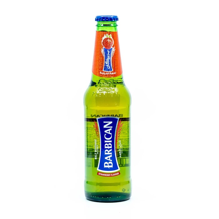 330ml - باربيكان شراب الشعير بنكهة الفراولة