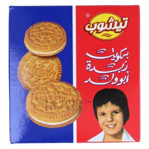 Teashop Abu Walad Sandwich Biscuits 115g تي شوب بسكويت أبو ولد