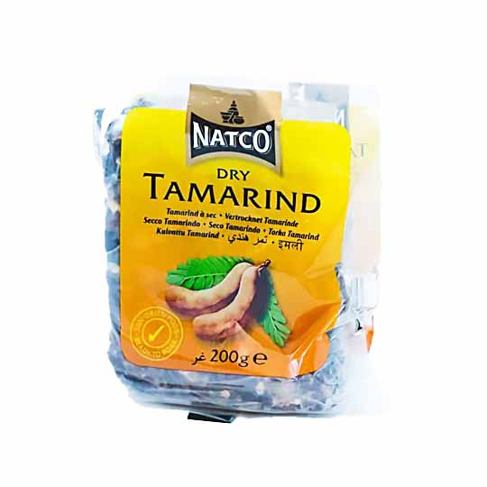 Natco Dry Tamarind 200g - تمر هندي جاف