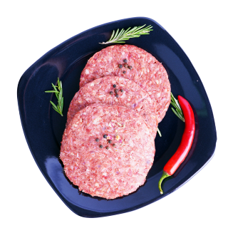 2pcs برجر بقري