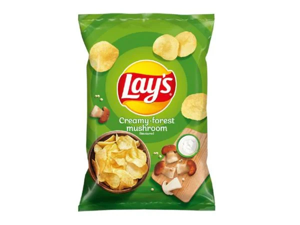 Lays Sour Cream & Forest Mushroom 130g