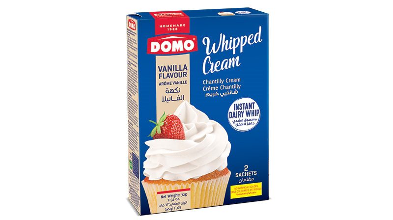 DOMO WHIPPED CREAM 72G - دومو كريم شانتيه