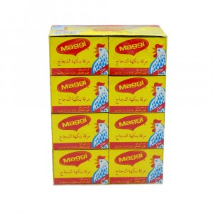 Maggi Chicken Stock Cubes Original Halal 24 Packs - ماجي مكعبات مرقة بنكهة الدجاج