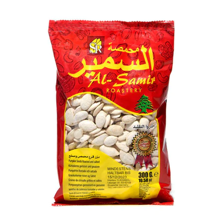 Al-samir Pumpkin Seeds 300g - السمير بذر قرع محمص ومملح