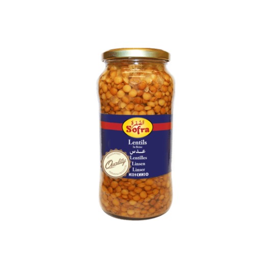 Sofra Lentils in Brine 540g