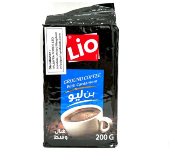 Lio Coffee With Cardamon Blue 200g