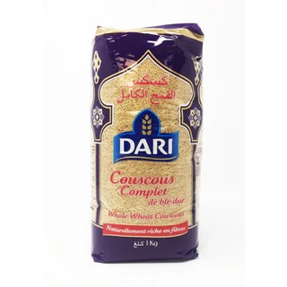 Dari Whole Wheat Couscous 1kg - داري كسكس القمح الكامل