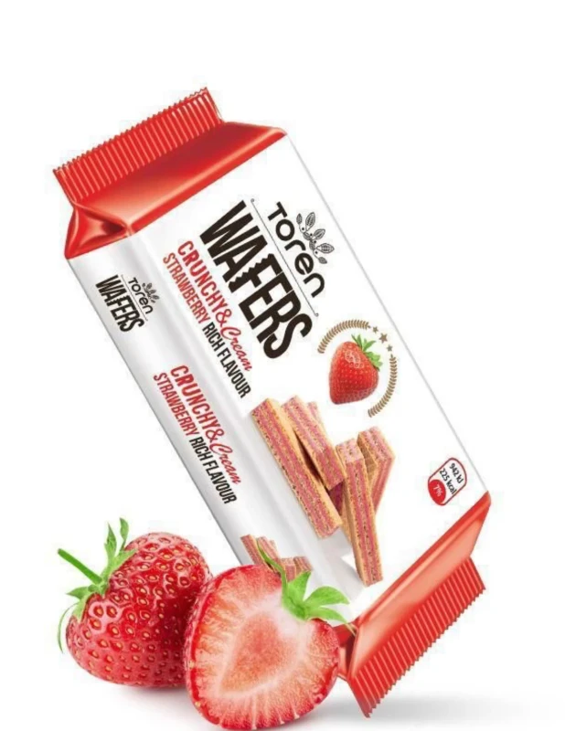Toren Wafers Strawberry 32g