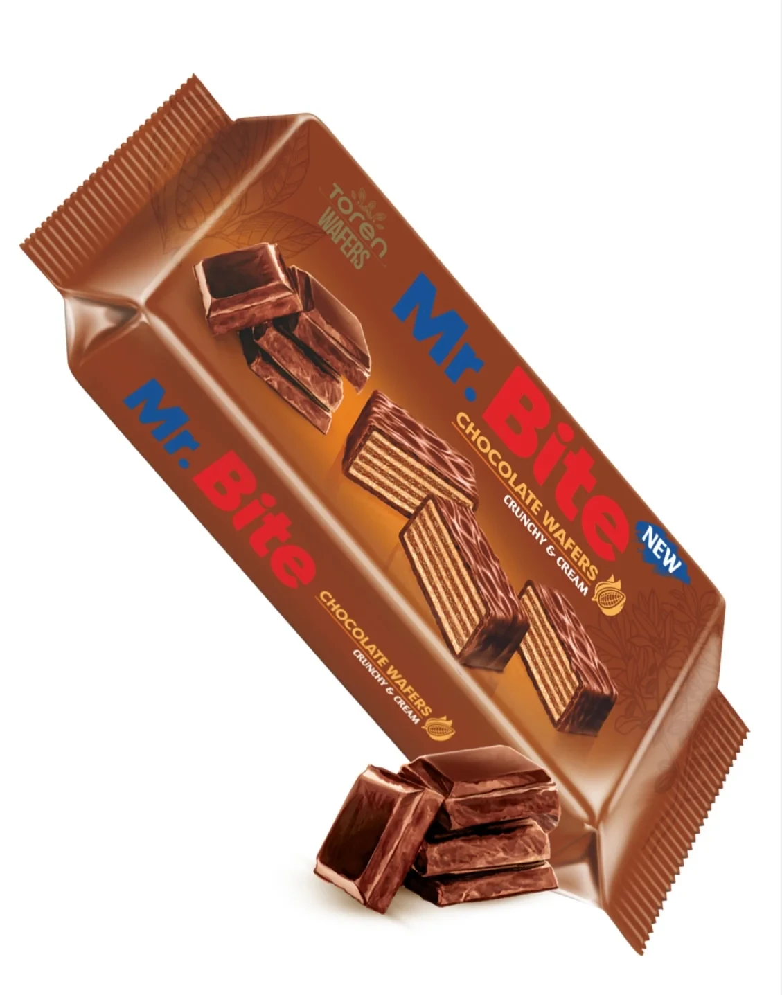 Mr Bite Chocolate Wafers 32g