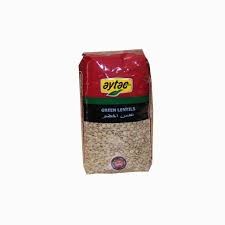 AYTAC GREEN LENTILS 1KG - ايتاك عدس أخضر