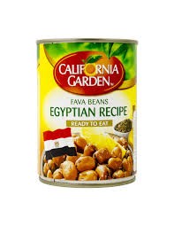 California Garden Fava Beans Egyptian Recipe 400g - حدائق كلفورنيا فول مدمس بالخلطة المصرية