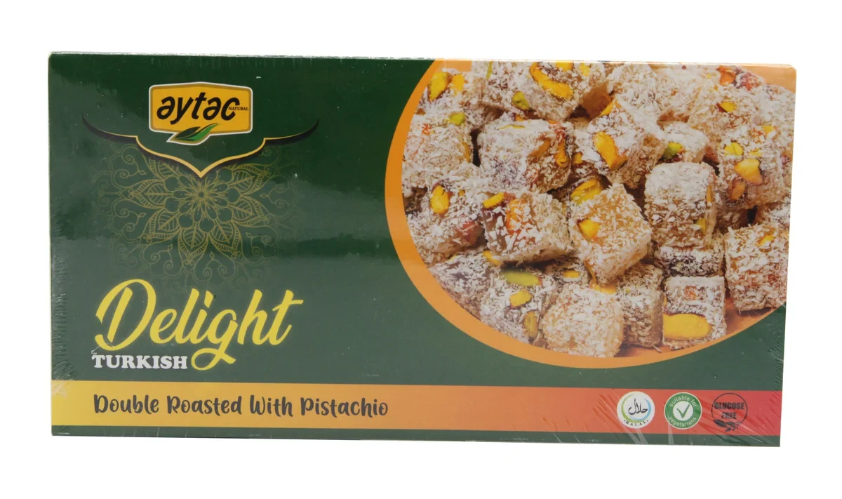 Aytac Turkish Delight Bowl Double Roasted Pictachio 350g
