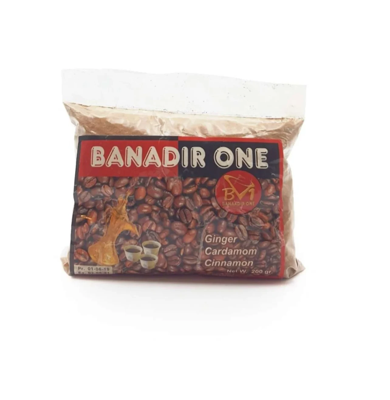 Banadir One Coffee With Ginger, Cardamom, Cinnamon قهوة محوجة