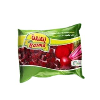 Basma Frozen Cubed Beetroot Boiled 400gبسمة شمندر مكعبات و مسلوق