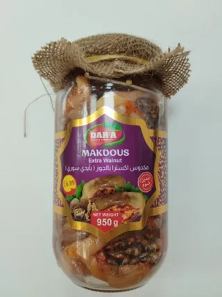 Dar`a Makdous Extra Walnut 950g درعا مكدوس اكسترا بالجوز