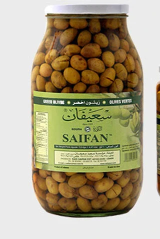 Saifan Green Olives 650g