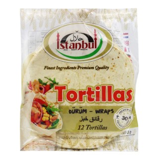 ISTANBUL TORTILLAS ×12 3cm.اسطنبول رقائق خبز