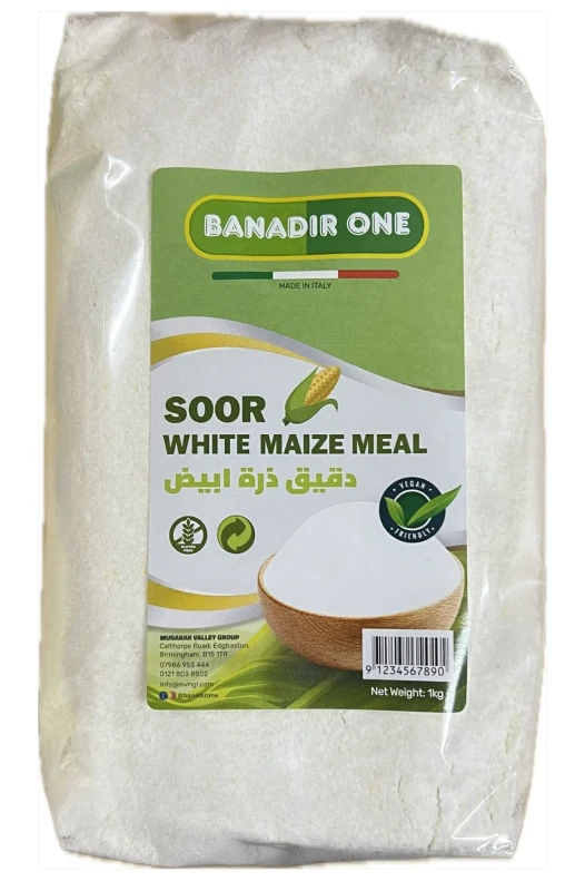 Banadir One White Maize Meal 1kg